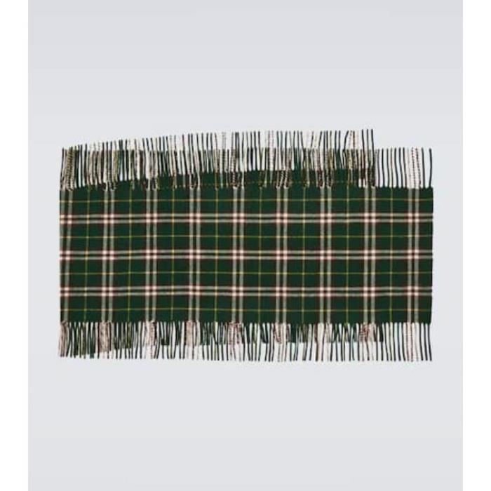 버버리 남성 스카프 숄 Burberry Check fringed cashmere scarf P00896253이끌라버버리