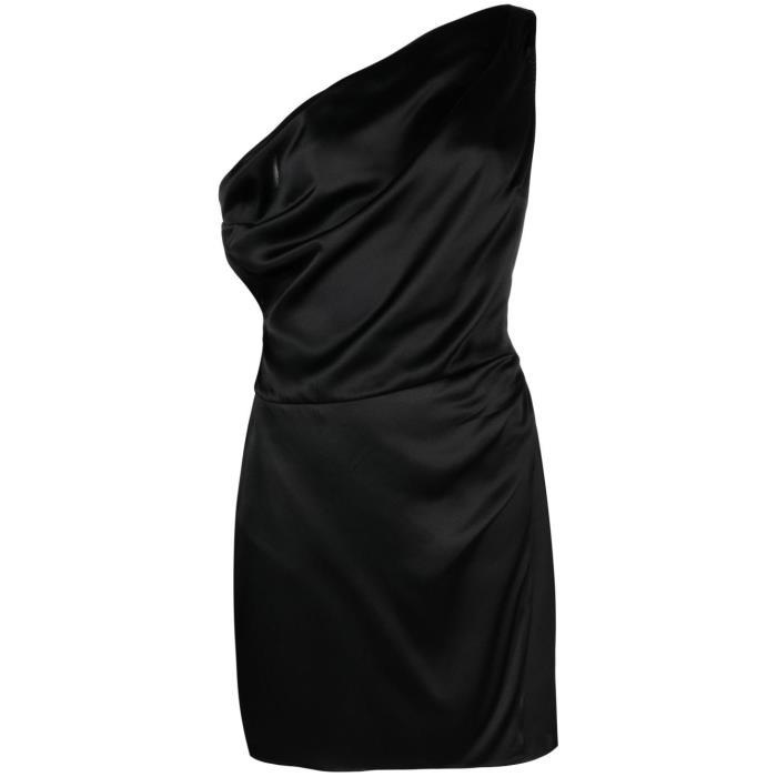 리포메이션 여성 원피스 Black Alanis Asymmetric Silk Mini Dress 19327159_1311436BLK이끌라리포메이션