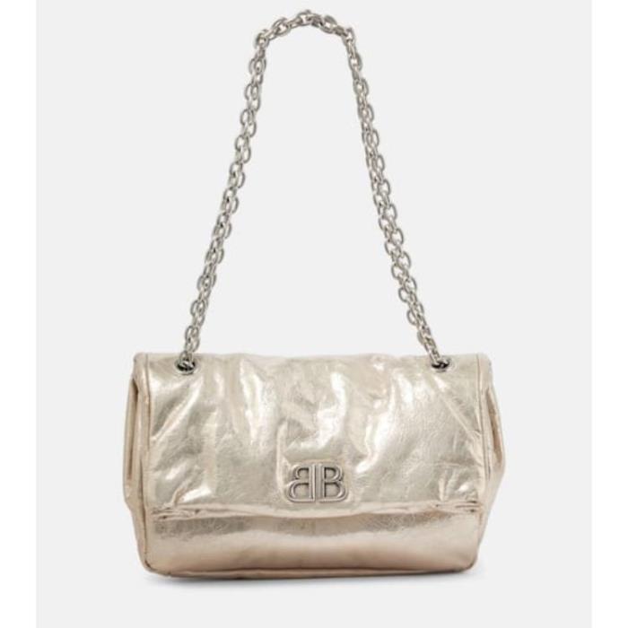 발렌시아가 여성 숄더백 크로스백 Monaco Small metallic leather shoulder bag P00907032이끌라발렌시아가