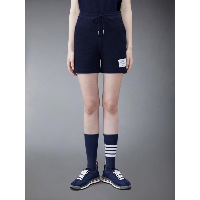 톰브라운 여성 바지 데님 FJQ015A-00050-415 Classic Pique Stripe Shorts이끌라톰브라운
