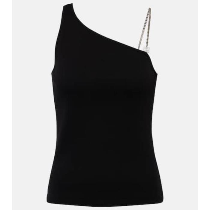 지방시 여성 티셔츠 맨투맨 Asymmetric cotton jersey top P00877099이끌라지방시