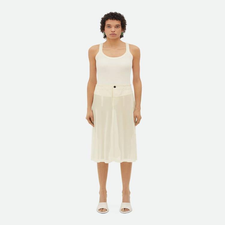보테가베네타 여성 스커트 Light Cotton Gauze Skirt 784722V2XW09317이끌라보테가베네타
