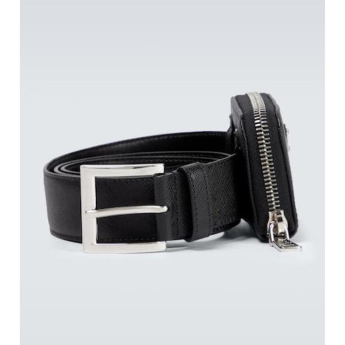 프라다 남성 벨트백 Leather belt P00657028이끌라프라다