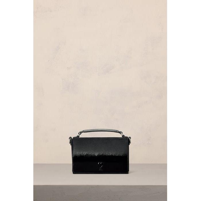 아미 남성 토트백 탑핸들백 Sac Lunch Box Ami De Coeur Noir | AMI PARIS ULL104.AL0059001이끌라아미